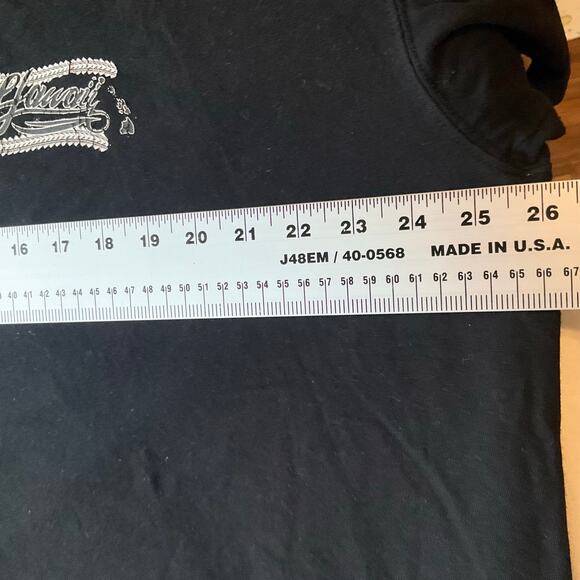 Time Out Timeless Sportswear Men Short Sleeve T-shirt size 2XL, Black, Hawaii - Picture 4 of 7